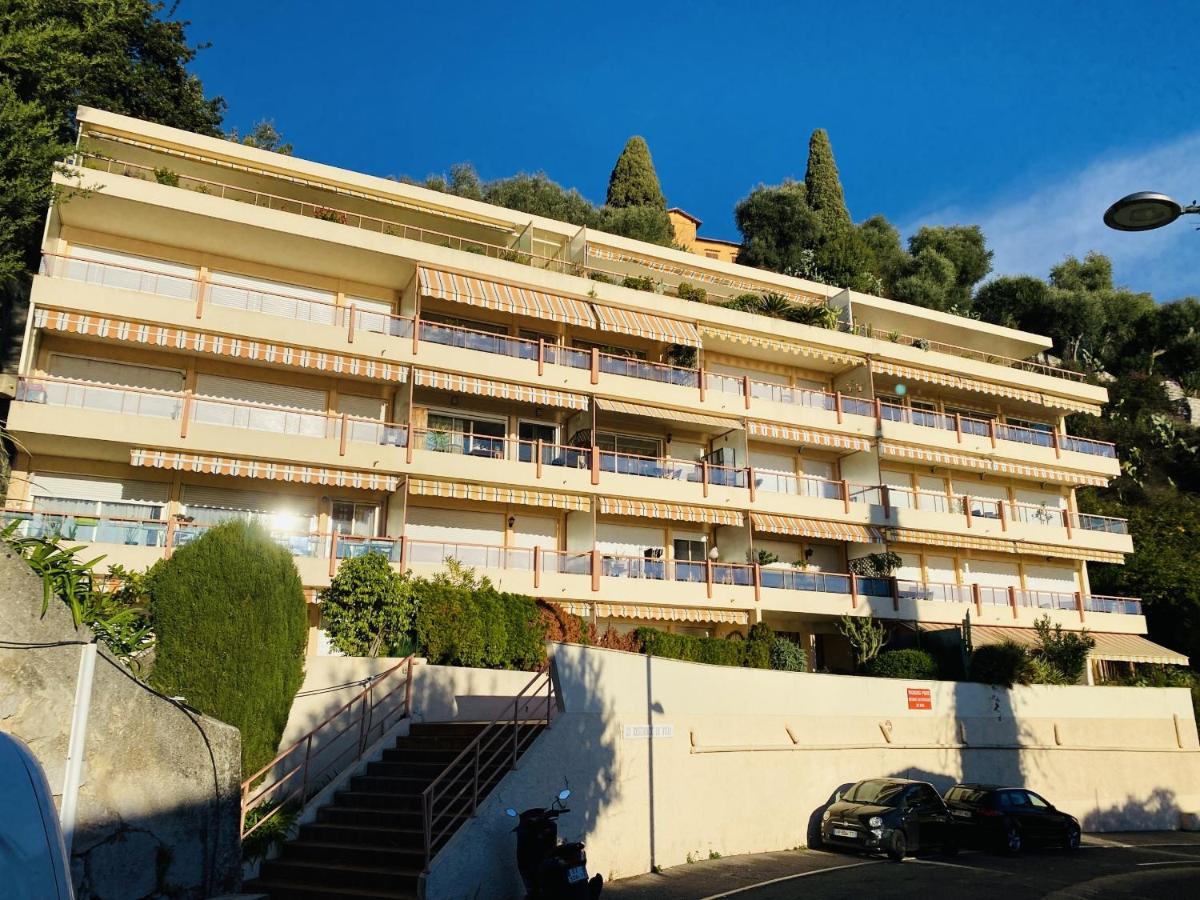 Le Vigia-Vue Mer-Terrasse-Climatisation-Parking Ментона Экстерьер фото